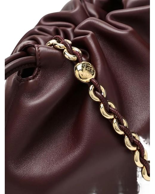Loewe Brown Medium Flamenco Bag