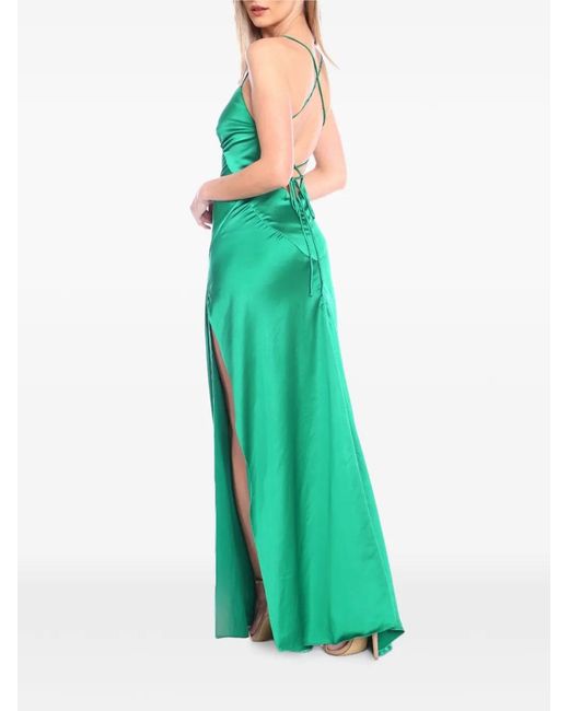 ROSERRY Green Seville Cross-Straps Dress