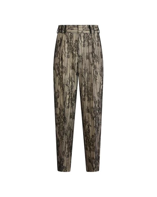 Moschino Natural Floral-Lace Trousers for men