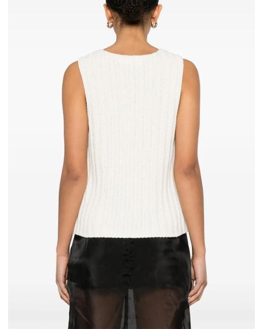 Samsøe & Samsøe White Salou Vest