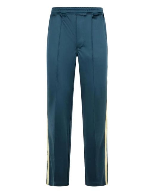 Tom Ford Blue Side-Stripe Track Pants for men