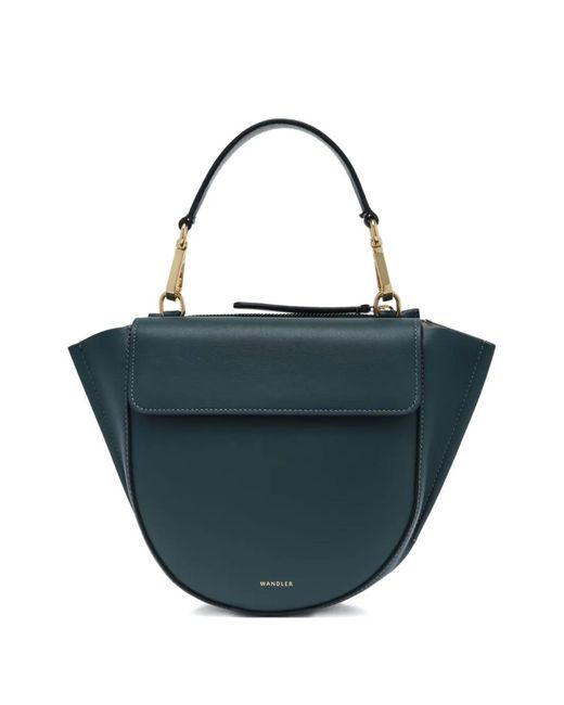 Wandler Blue Hortensia Tote Bag