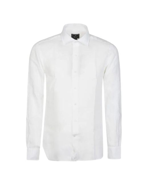 Orian White Buttoned Shirt for men