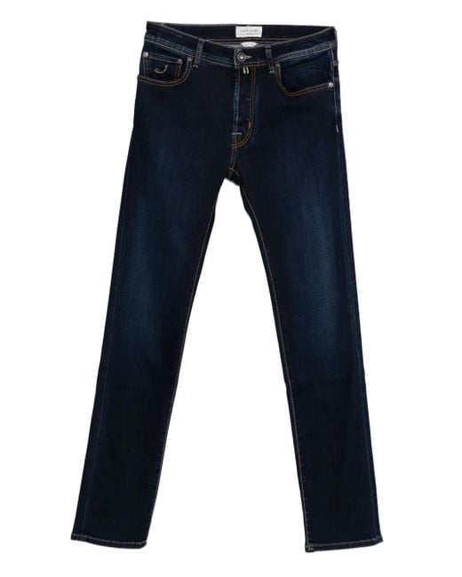 Jacob Cohen Jeans im Five-Pocket-Design in Blue für Herren