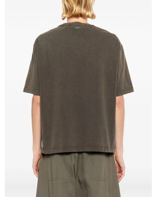 TEAM WANG design Gray Reset T-Shirt
