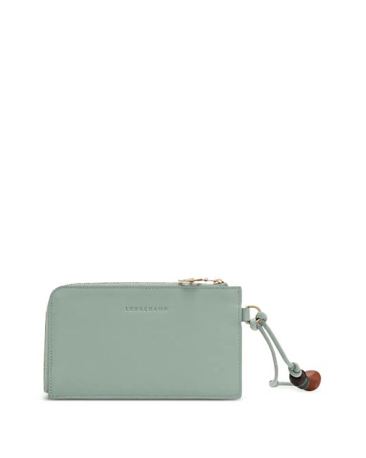 Longchamp Green Le Pliage Xtra Clutch Bag