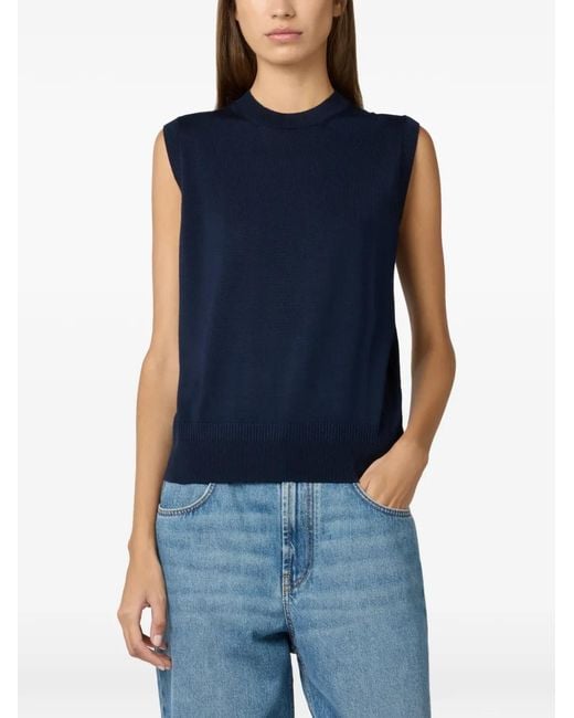 Tod's Blue Top