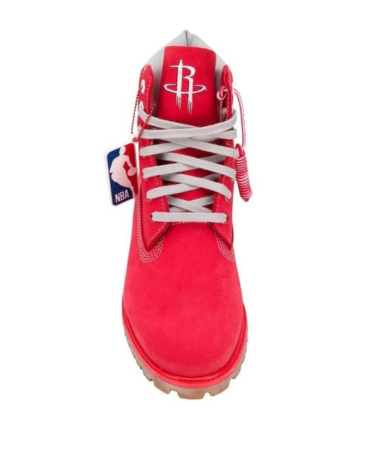 Botas NBA Timberland de de color Rojo | Lyst