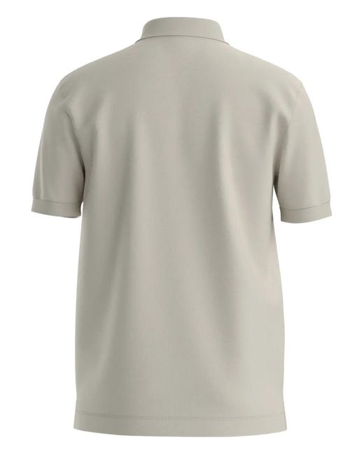 Boss Gray Logo Polo Shirt for men