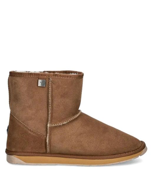 EMU Brown Shearling Boots for men