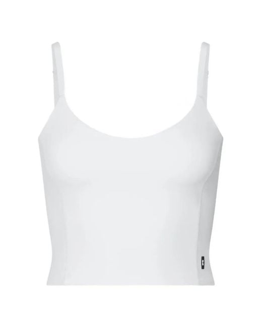 On Shoes White Studio Crop Top