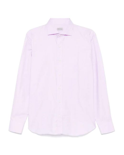 Sartorio Napoli Klassisches Hemd in Pink für Herren