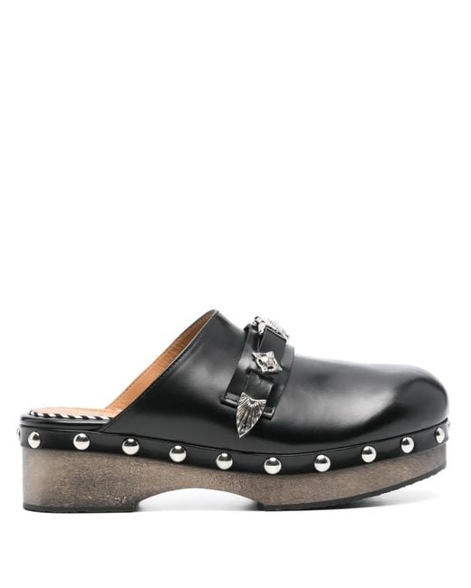 Toga Black Mules 45Mm