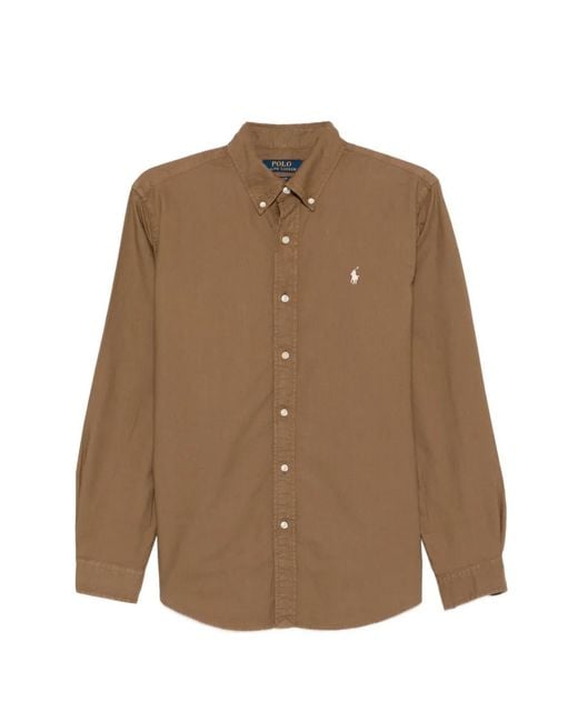Polo Ralph Lauren Brown Sport Shirt for men