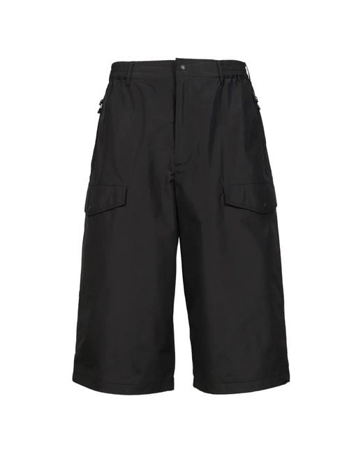 Daiwa Pier39 Black Windstopper Flight Cargo Pants for men