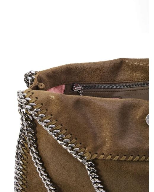 Stella McCartney Brown 'Falabella' Foldable Tote Bag