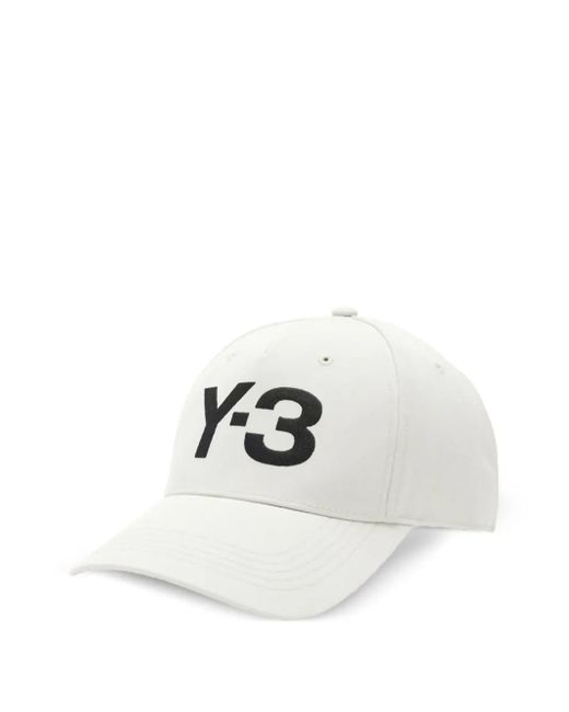 メンズ Y-3 キャップ White