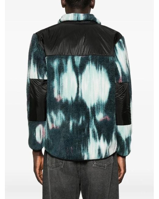 Rains Green Tie-Dye Jacket