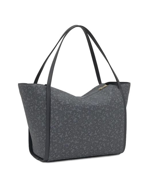 Grand Sac Cabas Kaos Tous en coloris Gray