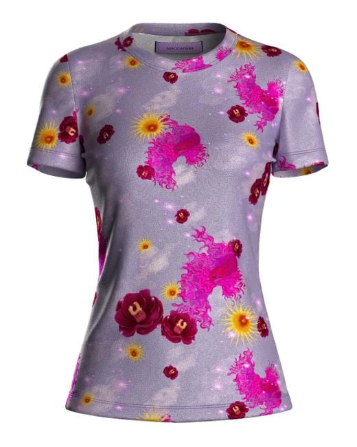 MACCAPANI Skimpy Tシャツ Pink