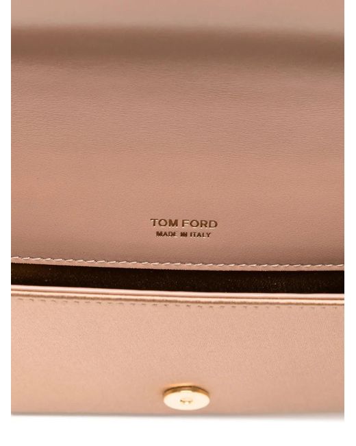 Clutch di Tom Ford in Natural