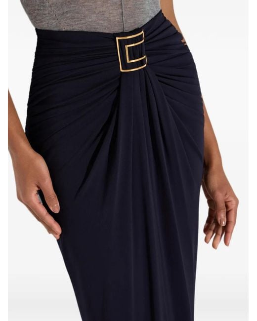 Elisabetta Franchi Blue Skirt