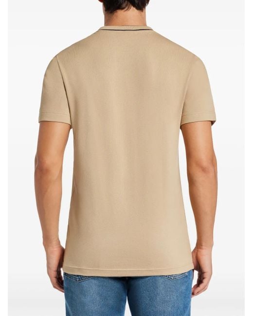 Lacoste Natural Logo-Patch T-Shirt for men