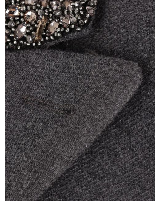 Blumarine Jas Met Dubbele Rij Knopen in het Gray