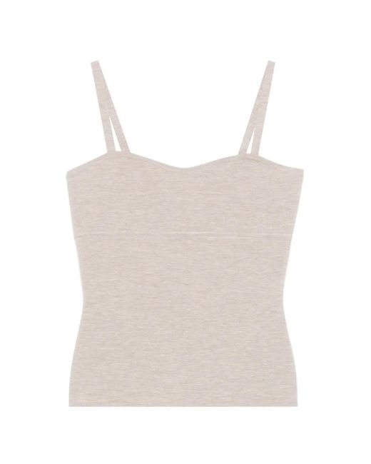 Max Mara Natural Epica Strap Top