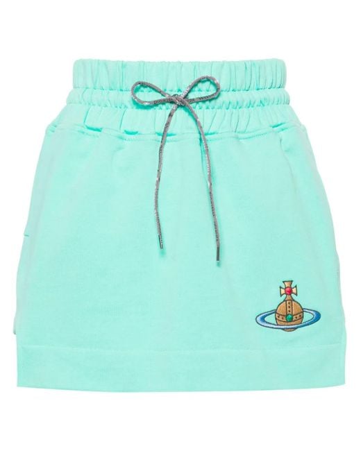 Vivienne Westwood Orb ミニスカート Blue