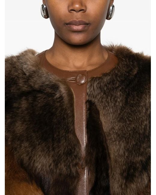 Cappotto di Prada in Brown
