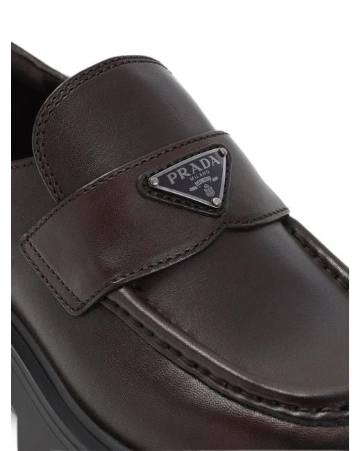 Prada Black Loafers