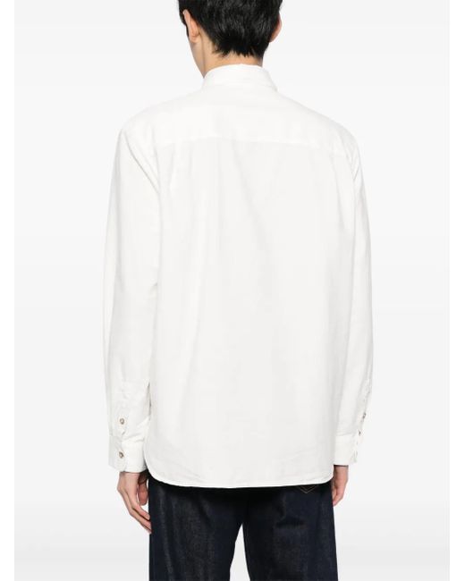 A.P.C. White Mateo Shirt for men