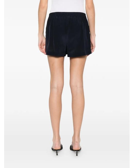 Pantalones Cortos Con Cordones P.A.R.O.S.H. de color Blue