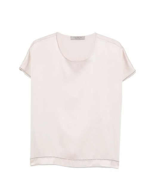 D.exterior Pink Trim Knitwear