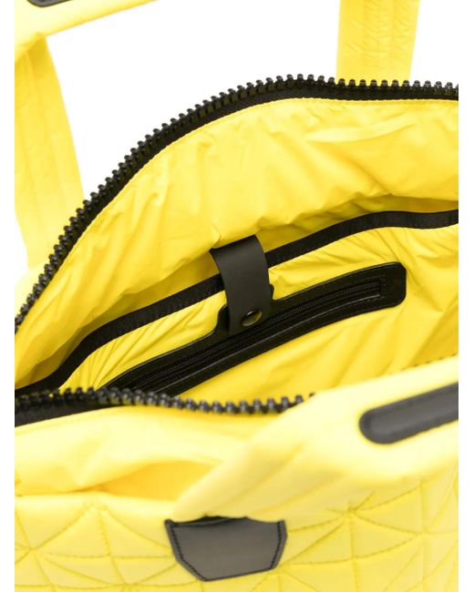 Bolso shopper Vee pequeño VEE COLLECTIVE de color Yellow
