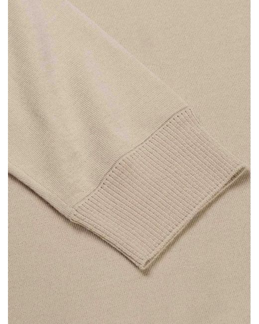 Stone Island Natural Logo-Patch Sweater for men