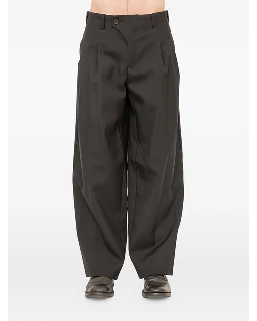 Pantalones De Lana DEVOA de hombre de color Black