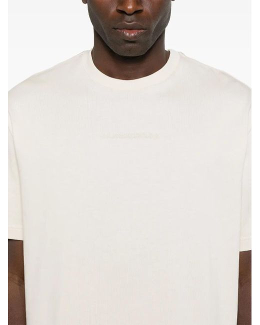 J.Lindeberg White Hale T-Shirt for men