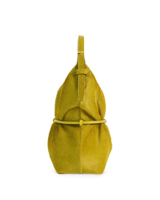 Balmain Yellow Sphynx Mini Bag
