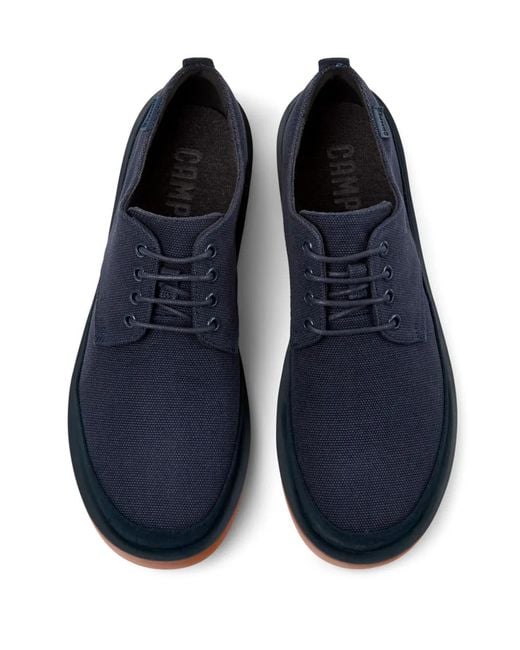Camper Blue Wagon Derby Shoes for men