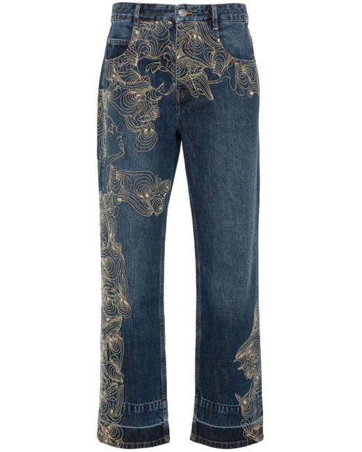 Isabel Marant Irina High Waist Jeans in het Blue