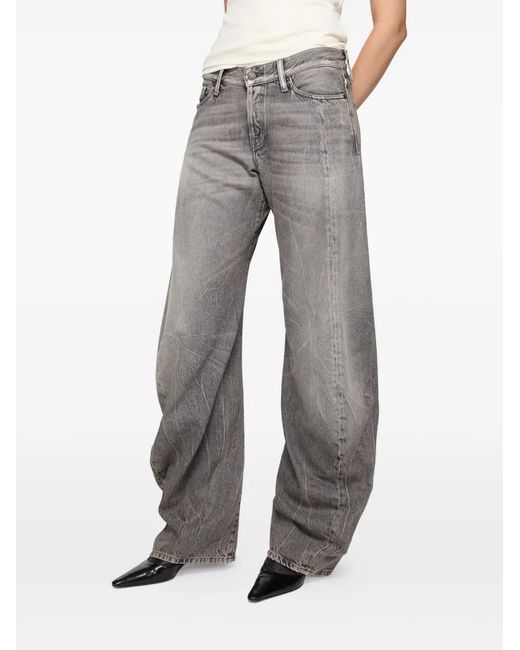 Vaqueros Con Efecto Lavado Acne de color Gray