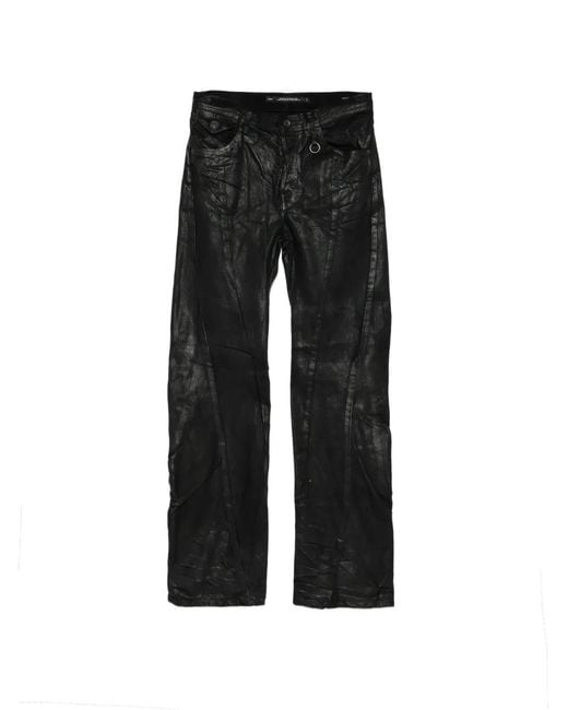 Vaqueros Bending Acampanados Julius de hombre de color Black