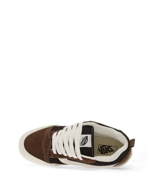 Vans White Knu Skool Sneakers