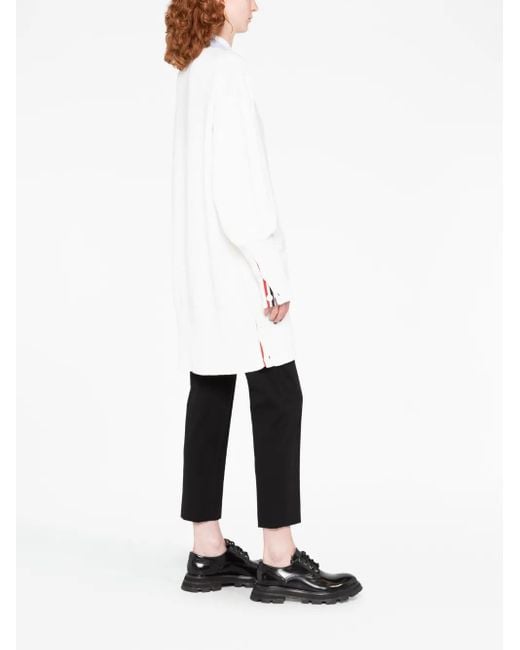 Thom Browne 4bar カーディガン White