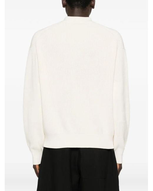 Studio Nicholson Natural Buttoned Polo Shirt for men