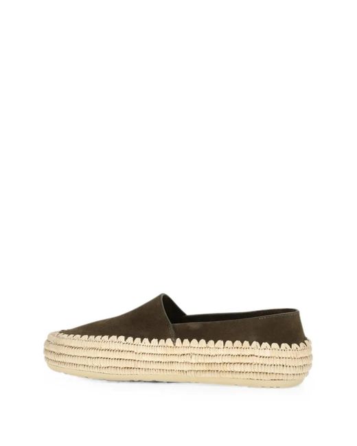 Loewe White Rio Slippers
