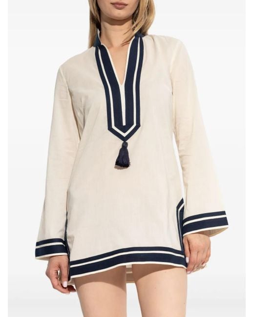 Tory Burch Natural Tunics