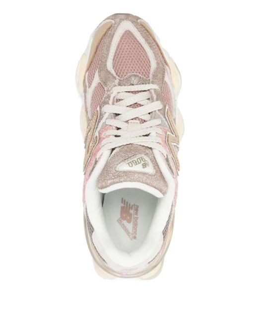 New Balance White 9060 Sneakers